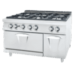 COCINA DE 6 FUEGOS CON HORNO - ECO - 1200X730MM