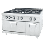 COCINA DE 6 FUEGOS CON HORNO - ECO - 1200X900MM