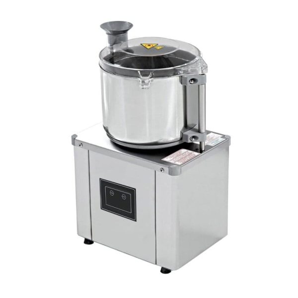 Cutter profesional 8 litros acero inoxidable