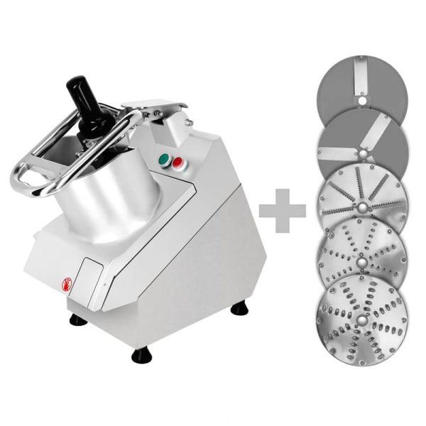 Cortadora de verduras profesional multifunción con discos