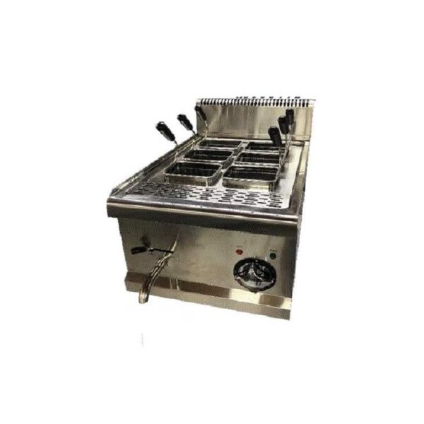 Cocedor simple de pasta a gas de 6 cestas - Luxury Serie 650