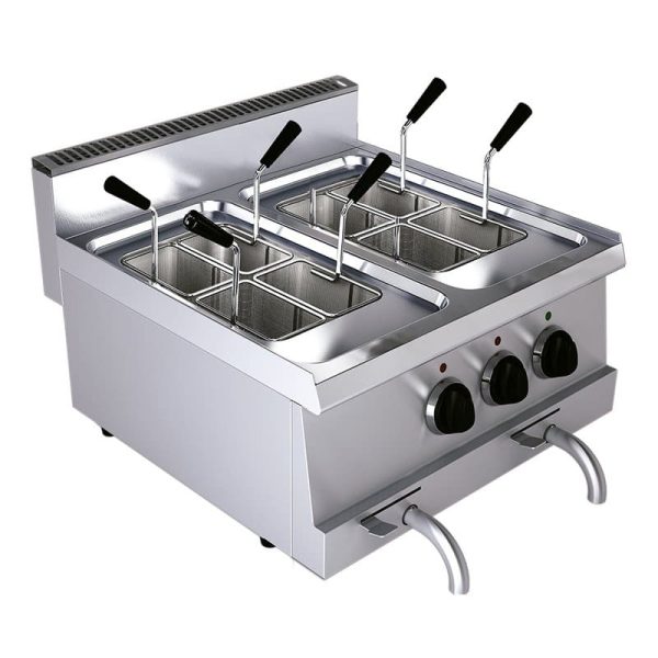 Cocedor de pasta eléctrico de sobremesa de 8 cestas - Serie Elite 600
