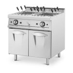 Cocedor de pasta a gas de 6 cestas con mueble - Luxury serie 750