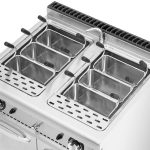 Cocedor de pasta a gas de 6 cestas con mueble - Luxury serie 750 - Imagen 2