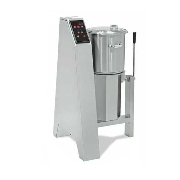 Cutter profesional 20 litros acero inoxidable