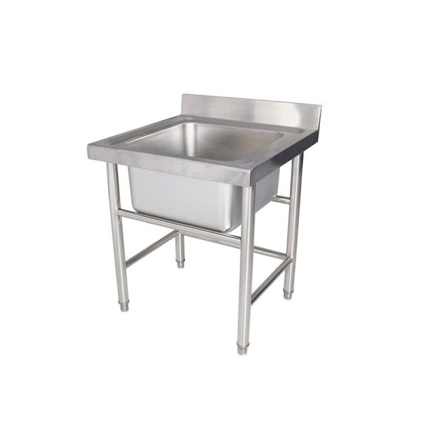 Fregadero acero inoxidable de 1 seno de  700x600 mm