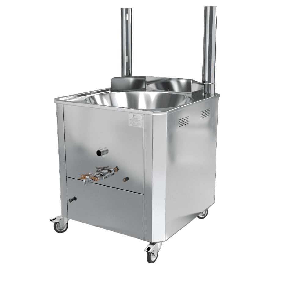 Fogón a gas automático de churros de 70X70 - Serie Eko