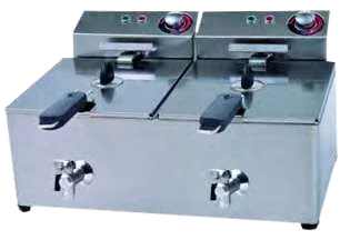 Freidora eléctrica de 8+8 litros - Serie Magma