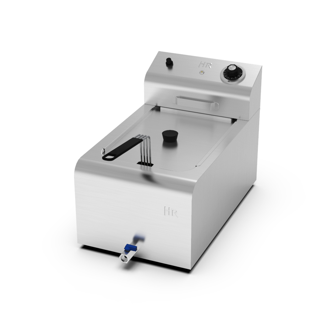 Freidora eléctrica con grifo de 10 litros - Hr Fainca