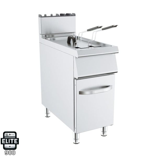 Freidora a gas con mueble de 19 litros - Serie Elite 900