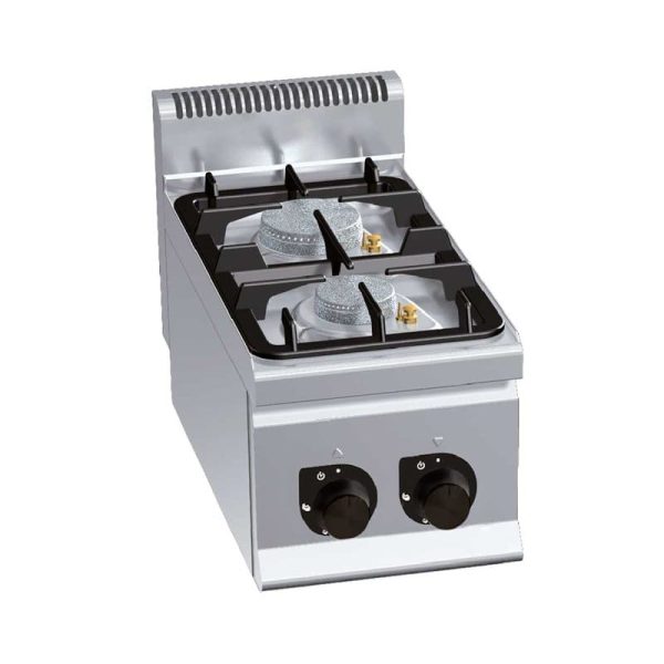 COCINA DE 2 FUEGOS A GAS DE SOBREMESA