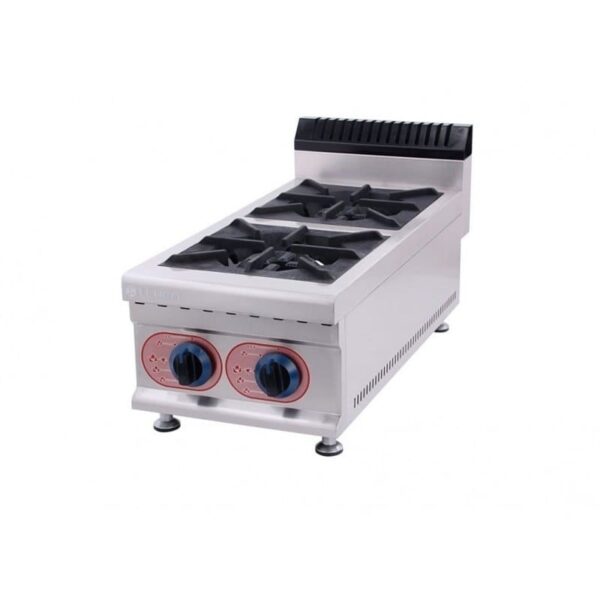 COCINA DE DOS FUEGOS DE SOBREMESA HORIZONTAL