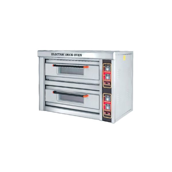 Horno doble eléctrica de pizza con capacidad para 12 pizzas (Ø33 cm)