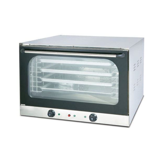 Horno de convección eléctrico 4 bandejas 60x40 con grill y humidificador