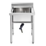 Fregadero acero inoxidable de 500x500 mm