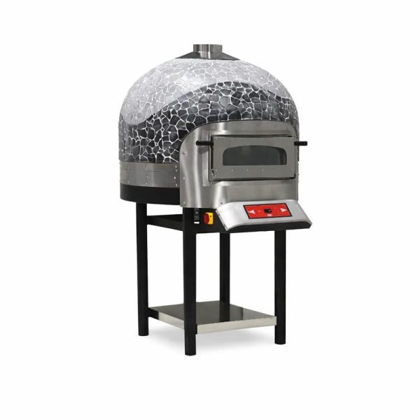 Horno rotatorio de piedra para pizza eléctrica