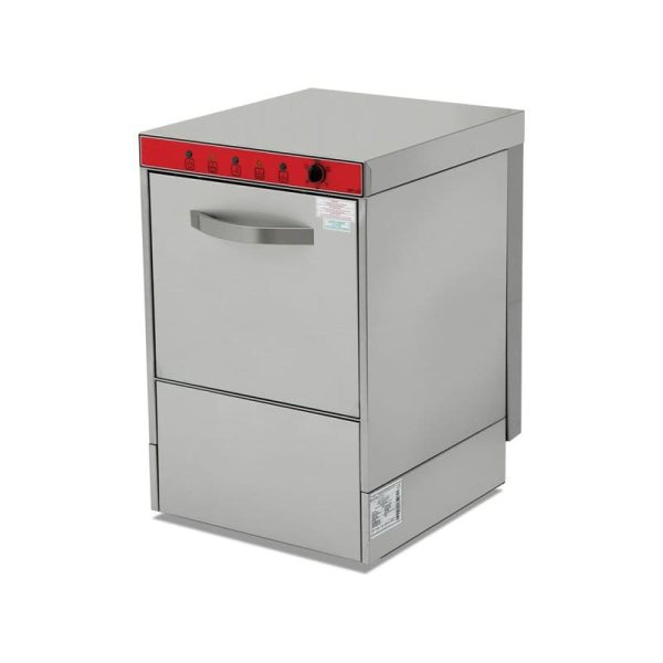 Lavavasos con bomba de desagüe, abrillantador y detergente de 40X40 - Platinum