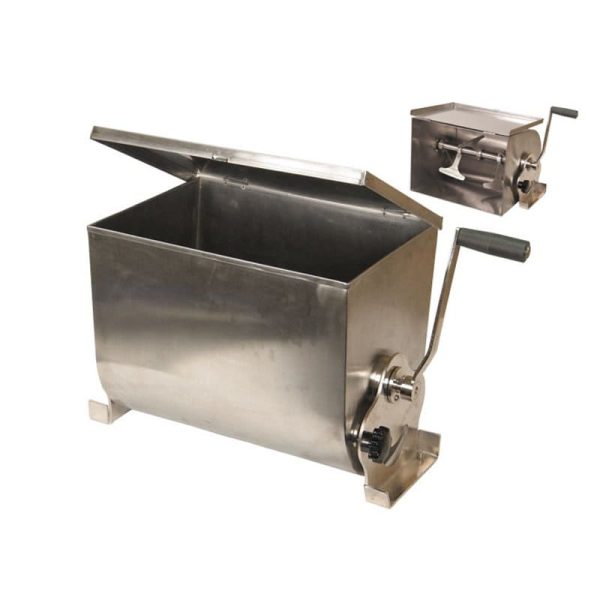 Amasadora manual de carne de 32 litros