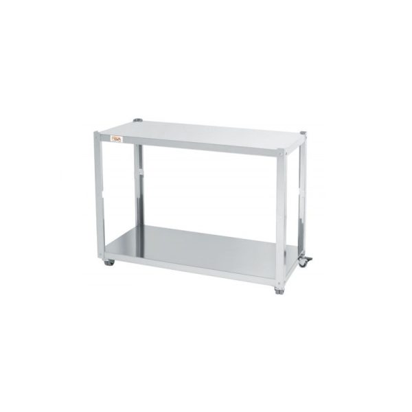 Mesa de Soporte Para Asador Feca Con Estantes