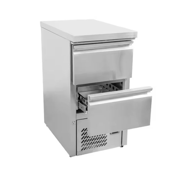 Mesa refrigerada de preparación GN1/1 de 3 parrillas 450x700 mm