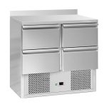 Mesa refrigerada de preparación GN1/1 de cuatro cajones 900x700 mm - Imagen 2