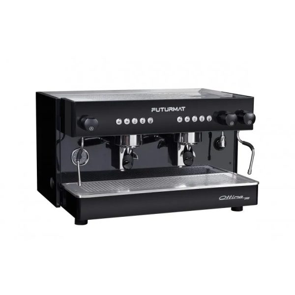 Cafetera automática profesional 2 grupos negra - Futurmat Serie Ottima
