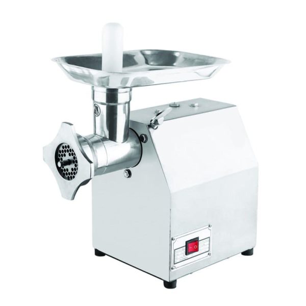 Picadora de carne profesional 12 mm 0,8 kW 150 kg/h