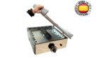 Plancha de acero laminado desmontable a gas con fogón de 600 mm - Serie Eco - Imagen 2