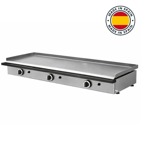 Plancha a gas desmontable de hierro de 1200 mm - Serie Eco