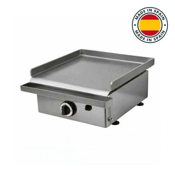 Plancha a gas desmontable de hierro de 400 mm - Serie Eco
