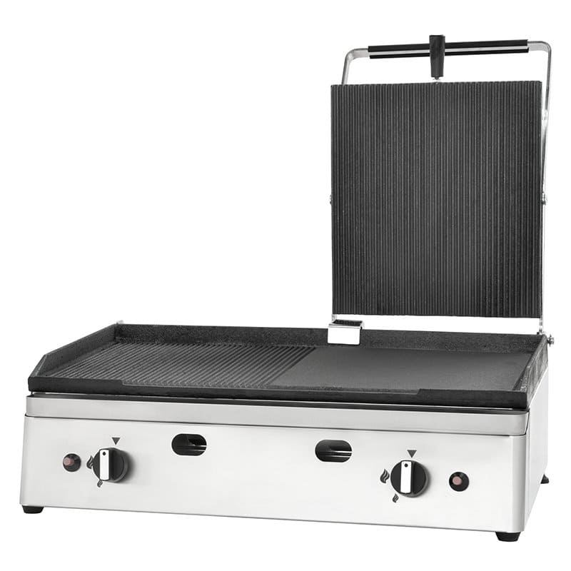 Grill + plancha a gas mediana - Serie Magma