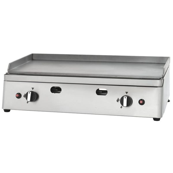 Plancha de sobremesa de hierro a gas de 700 mm - Serie Magma