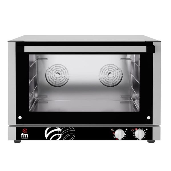 Horno industrial eléctrico de panadería para 4 bandejas GN1/1 - Marca FM