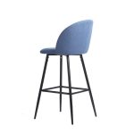 Taburete de interior color azul - Imagen 2