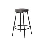 Taburete de interior color gris - Serie Lily