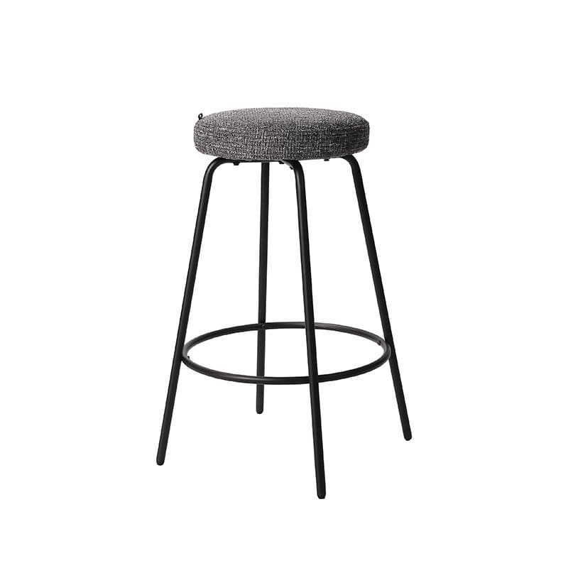 TABURETE DE INTERIOR SERIE LILY GRIS