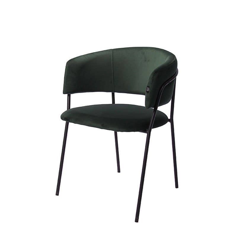 SILLAS DE INTERIOR SERIE LILY AZUL