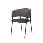 Silla de interior color gris - Serie Lily