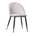 Silla de interior color blanco de tercio pelo - Serie Bogotá