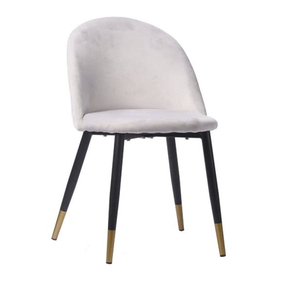 Silla de interior color blanco de tercio pelo - Serie Bogotá