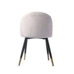Silla de interior color blanco de tercio pelo - Serie Bogotá - Imagen 3