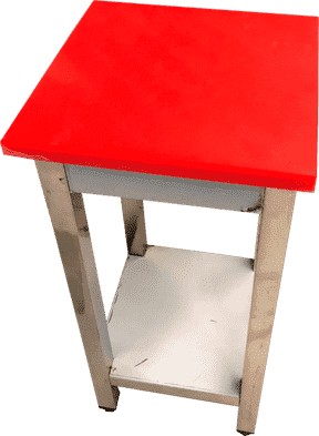 Tajo de Corte Con Tablero de Polietileno