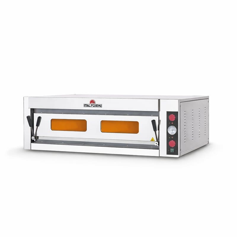 Horno eléctrico de pizza con capacidad de 6 pizzas (Ø33 cm)
