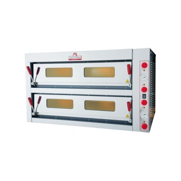 Horno eléctrico de pizza con capacidad de 18 pizzas (Ø33 cm)