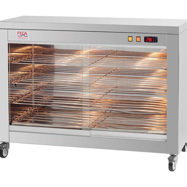 Vitrina Calefactora Para Pollos Feca