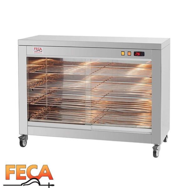 VITRINA CALEFACTORA PARA POLLOS