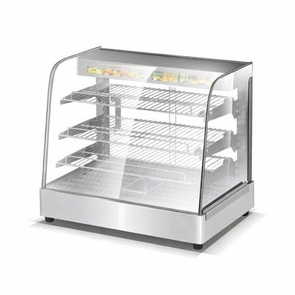 Vitrina expositora de calor de 650 mm