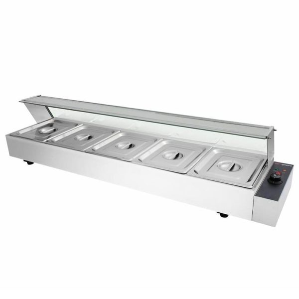 Vitrina de calor a baño maría de 1450 mm